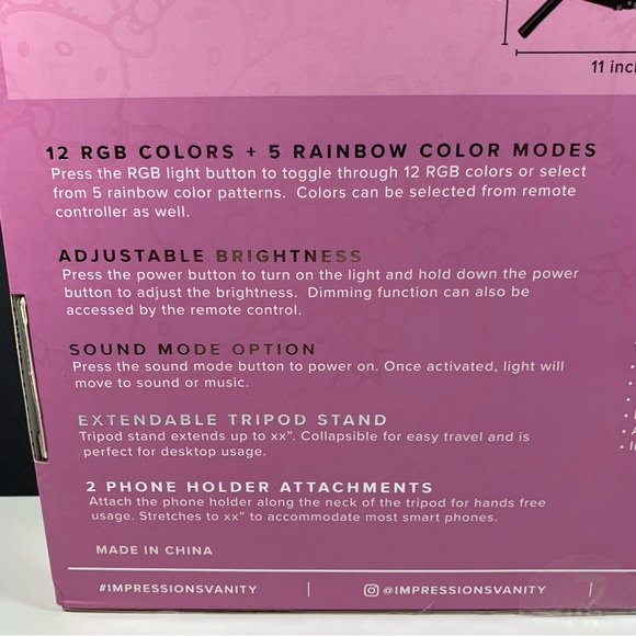 Impressions Hello Kitty Ring Light - Picture 4 of 4